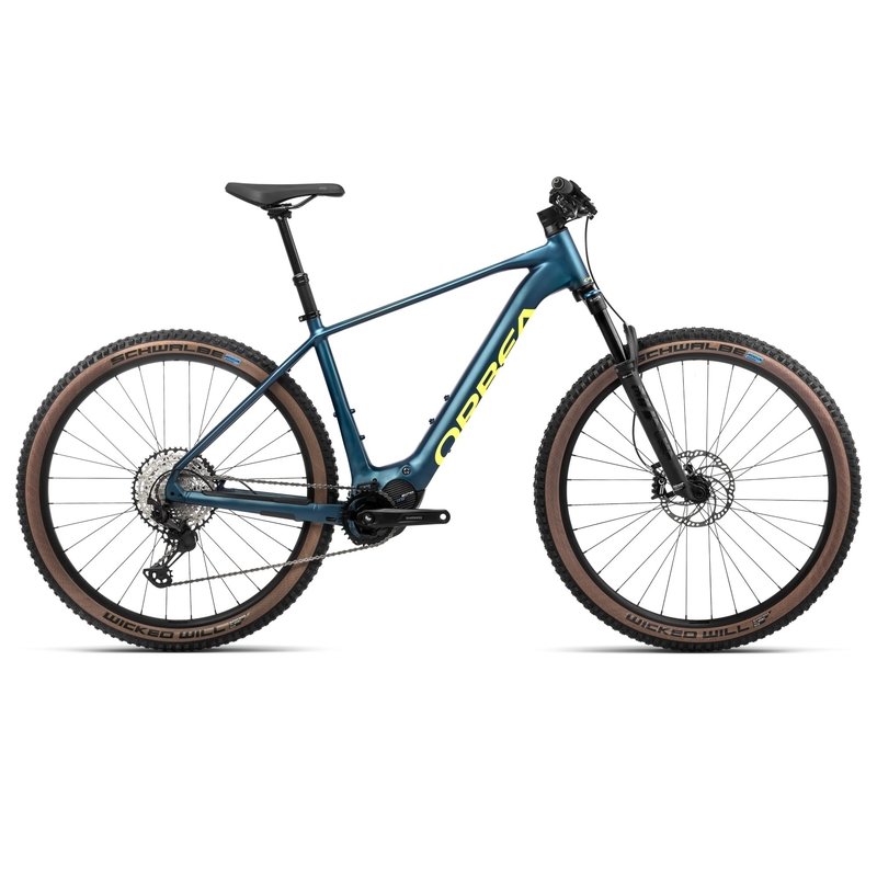 URRUN 10 29'' 12v 120mm 540Wh Shimano EP801 Blu/Giallo Taglia M