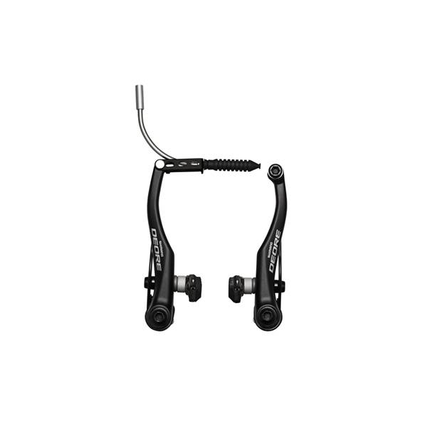 Deore BR-T610 V-Bremse hinten, 107 mm, Schwarz