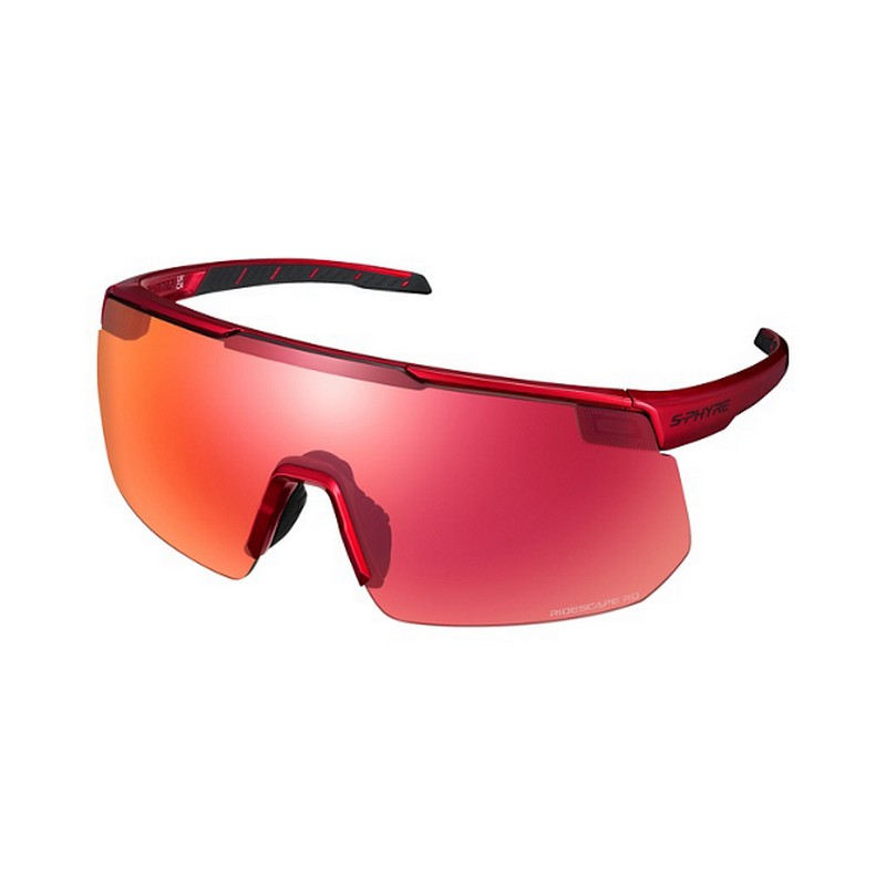 Óculos S-Phyre CE-SPHR2 Lente vermelha para estrada Ridescape