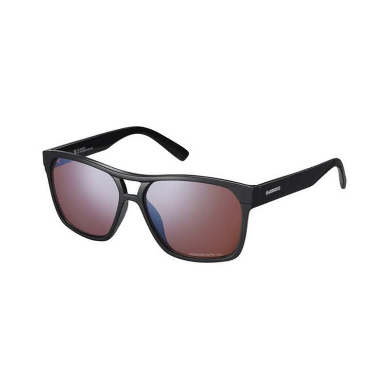 CE-SQRE2 Gafas cuadradas con lentes Ridescape negras de alto contraste