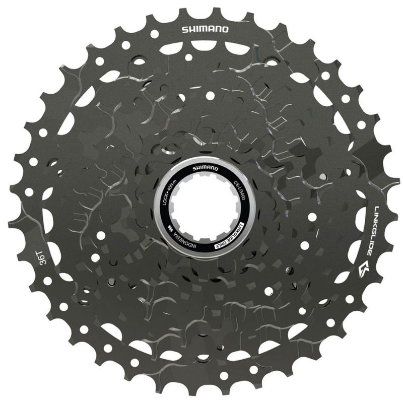 Cassette Piñones CUES CS-LG400 Linkglide 9s 11-36T Shimano HG Body Compatible E-bike