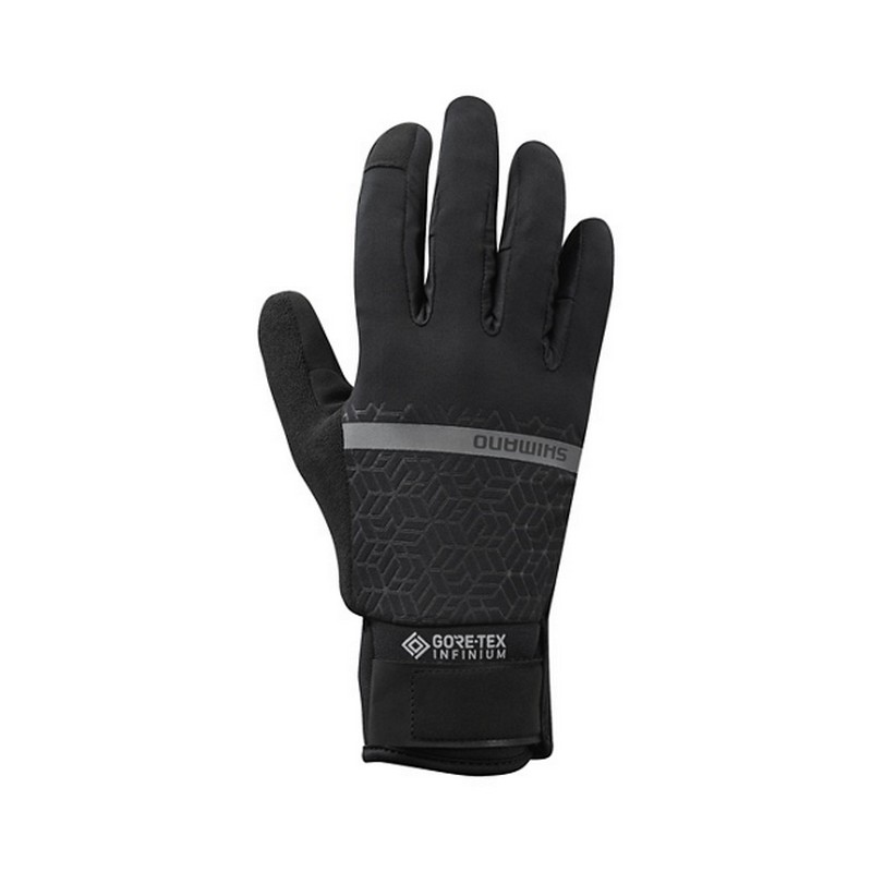 Luvas de inverno isoladas femininas Infinium preto tamanho S