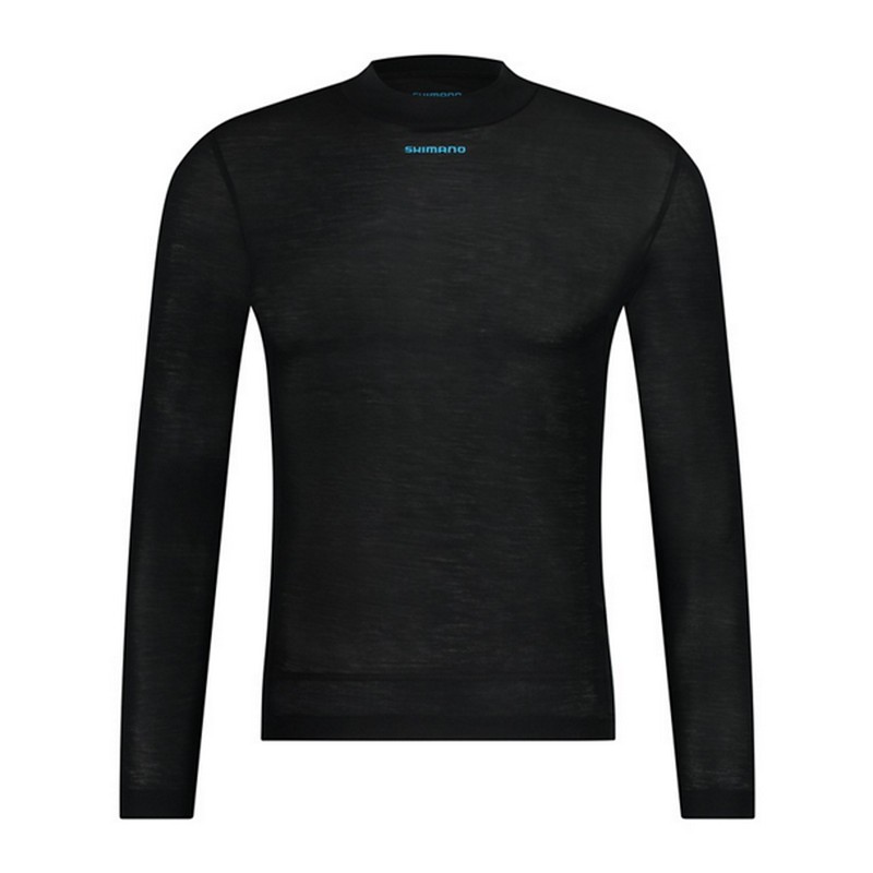 Vertex Prima Langarm Thermoshirt Schwarz Größe S