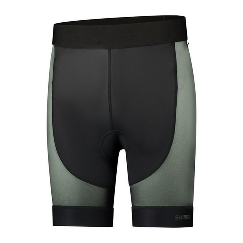 Fuji Trail Liner MTB Shorts acolchoados feminino preto/verde tamanho S