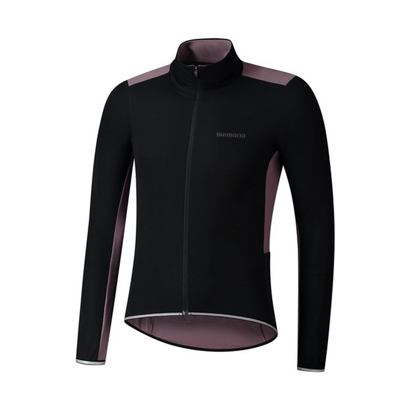 Maglia Maniche Lunghe Evolve Antivento E Impermeabile Nero/Viola Taglia S