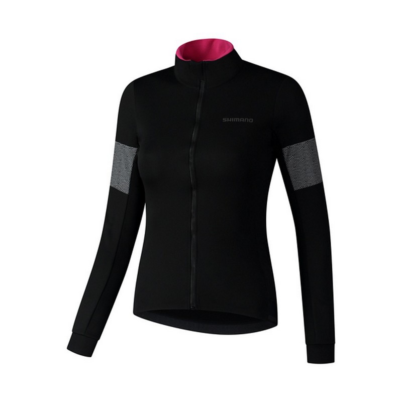 Maglia Manica Lunga Antivento Kaede Donna Nero Taglia XS