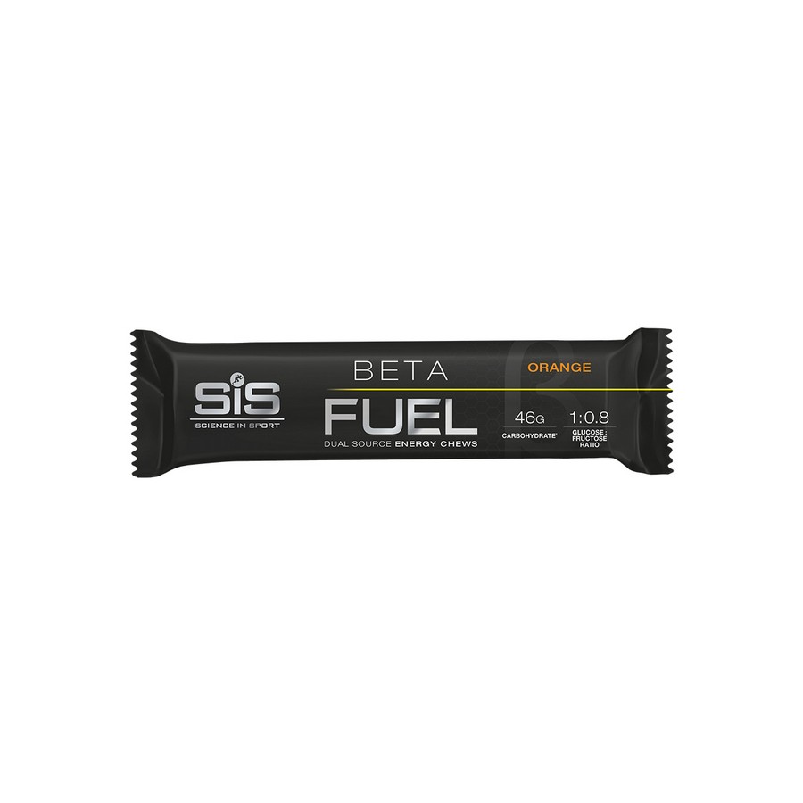 Beta Fuel Dual Source Energy Chews Orange Flavor Bar 46g