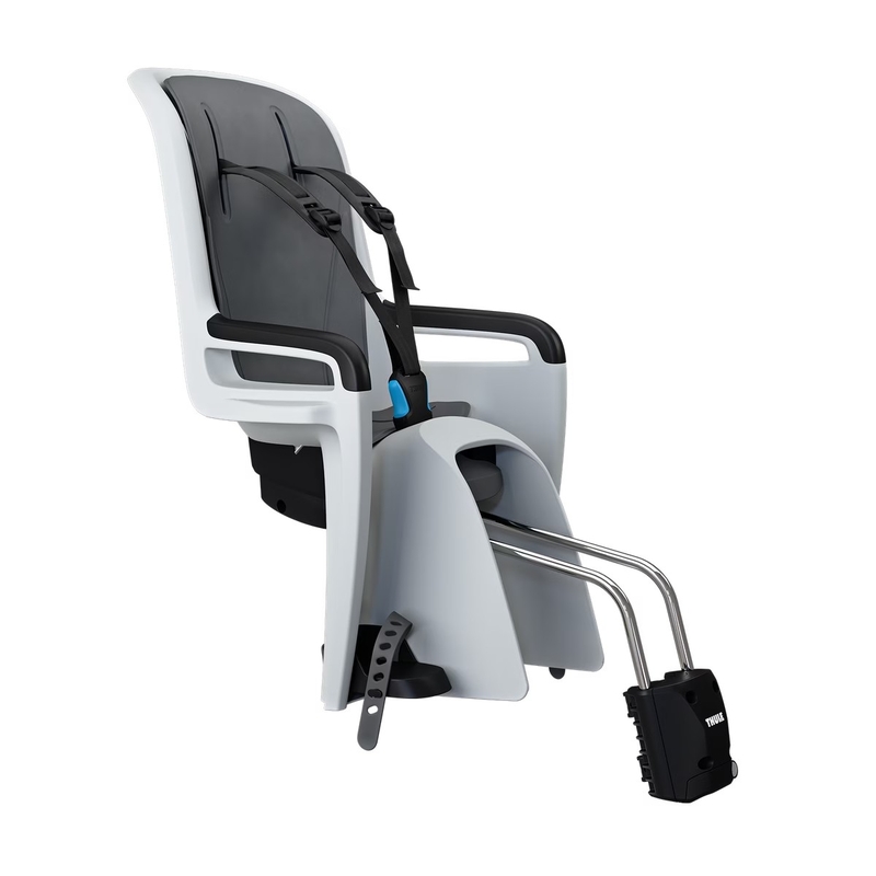 Ride Along 3 Gray Child Seat Fixing to the Frame