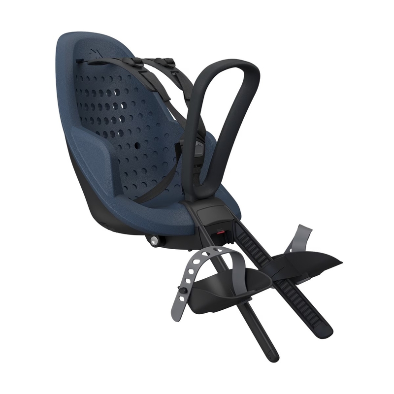 Yepp 2 Majolica Bleu Mini siège de vélo pour enfant à montage avant