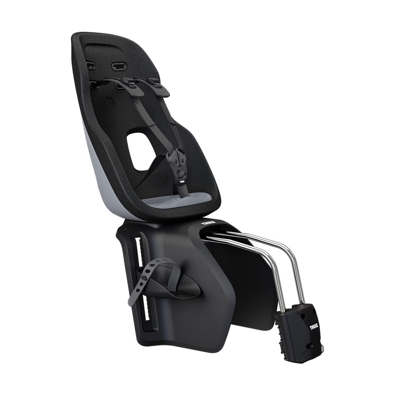 Yepp Nexxt 2 Maxiseggiolino da bici con fissaggio al telaio grigio Monument