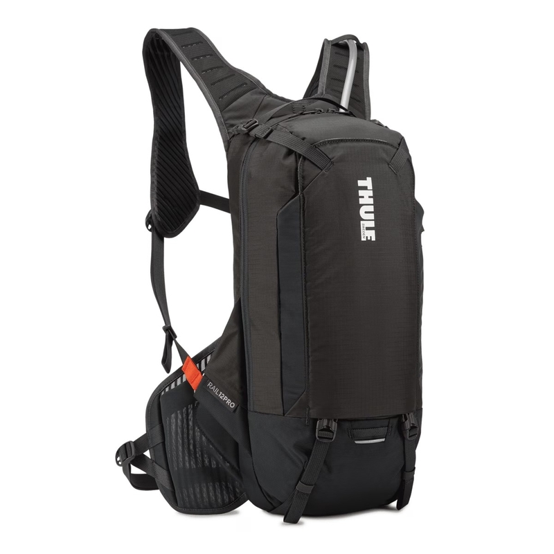 Wasserrucksack 12lt PRO schwarz mit Rückenprotektor
