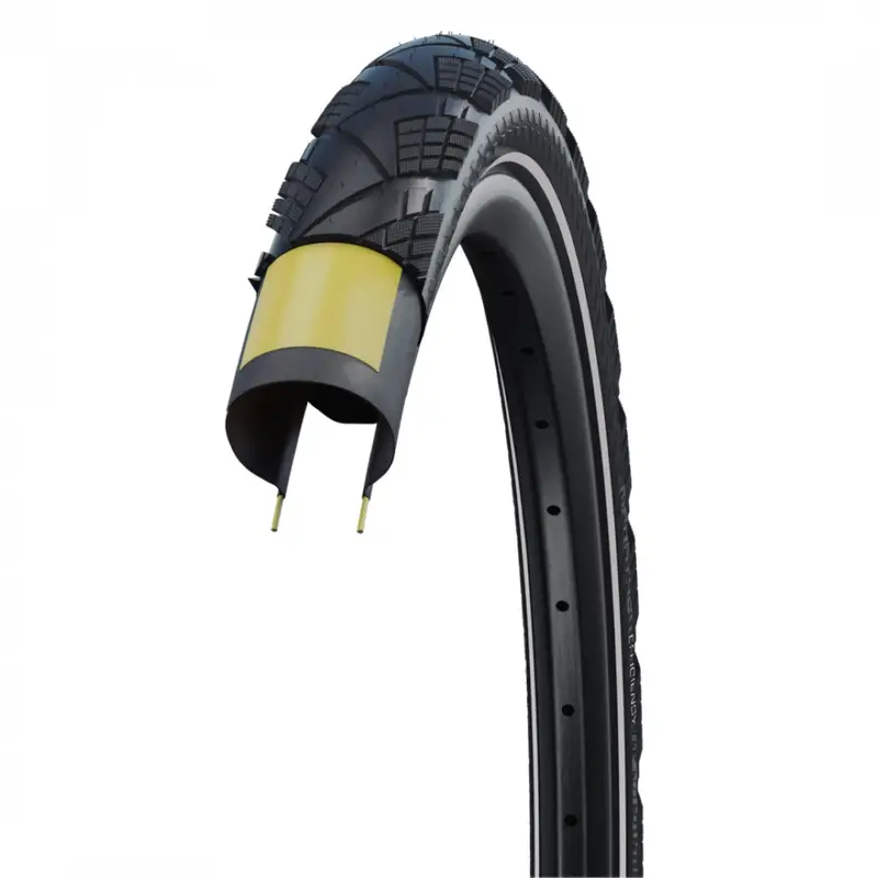 Copertone Trekking Marathon Efficiency 28x1.70 V-Guard Addix Nero - image