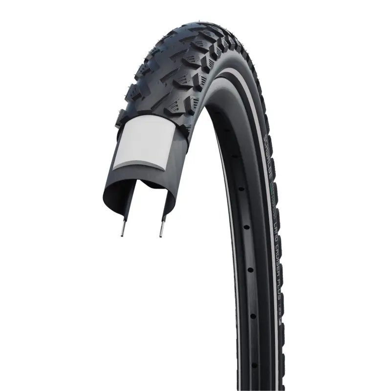 Land Cruiser Plus Reifen 28 x 1,75 Active Line speziell für E-Bike E-25 schwarz - image