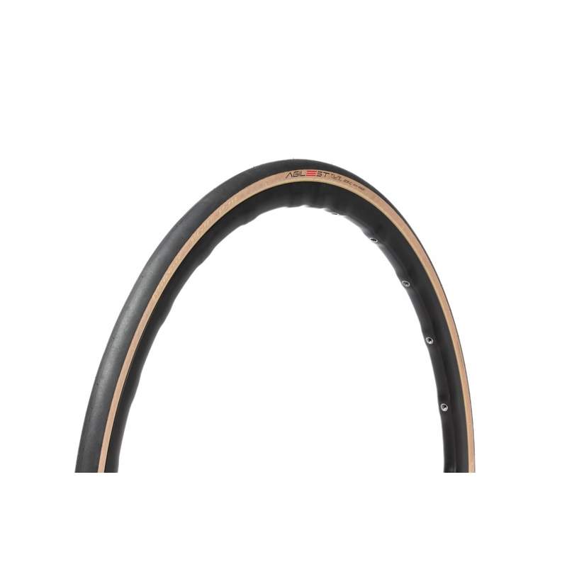Agilest Tire 700x25 TLR 120tpi Black/Tan - image