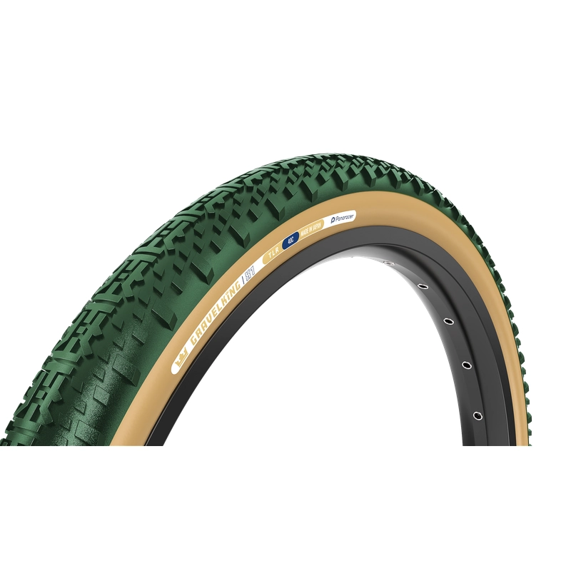 Pneu Gravelking X1 700x45 TLR Edição Limitada Verde/Para - image