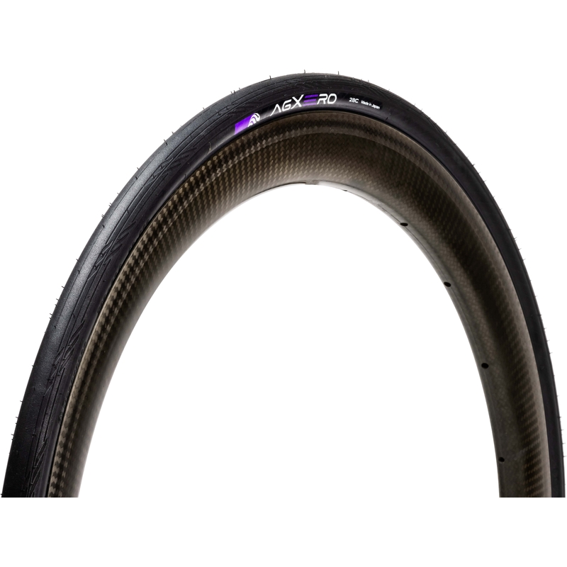 Agxero Tire 700x25 Tube Type 120tpi Black