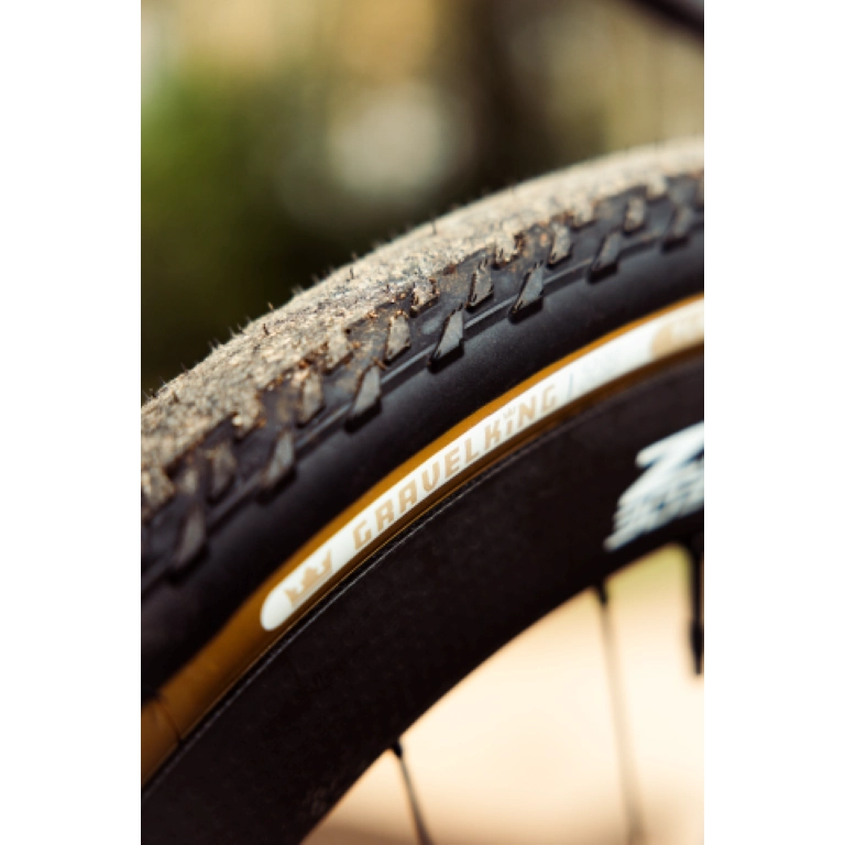Cubierta Gravelking ZX 700x45 TLR 120tpi Negro/Para #3