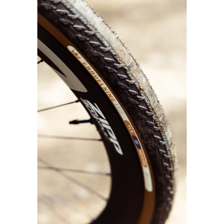Cubierta Gravelking ZX 700x45 TLR 120tpi Negro/Para #4