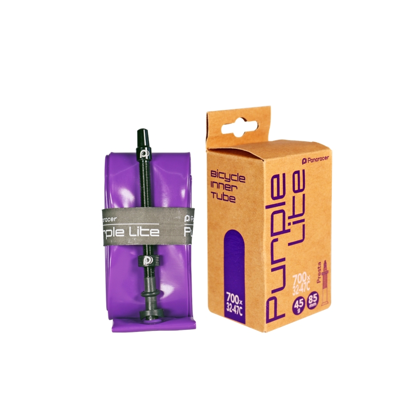 Chambre à Air Gravel TPU Purple Lite 700x32/47 Valve Presta 85mm