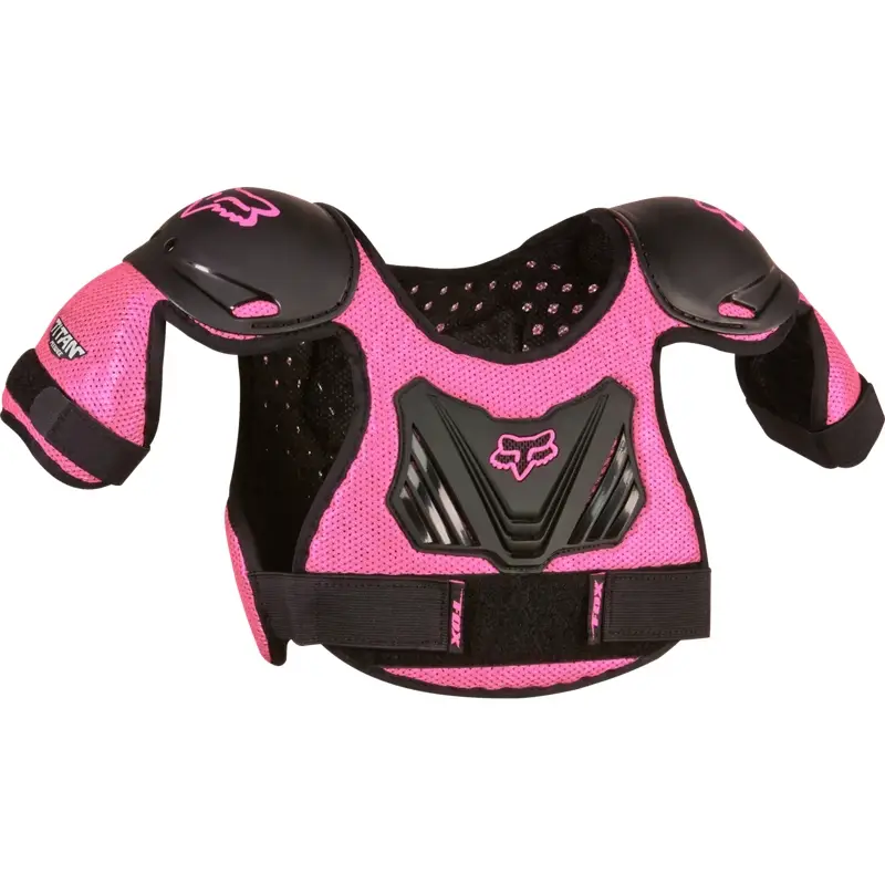 Pettorina Bambino Peewee Titan Nera/Rosa Taglia S/M - image