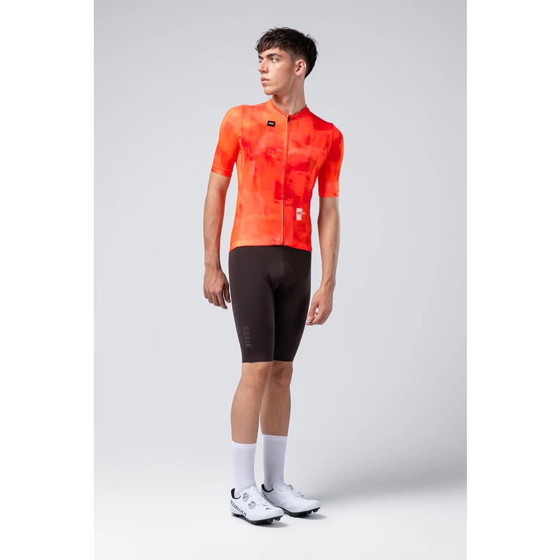 Road Short Sleeve Jersey Stark Gerbera Size XXS