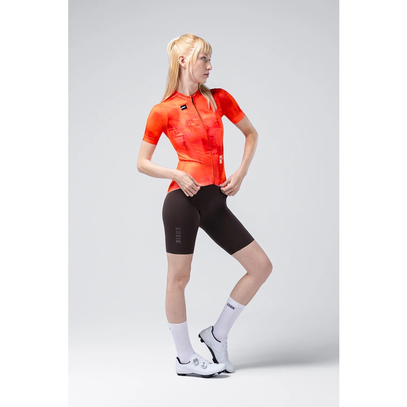 Women's Short Sleeve Road Jersey Gerbera Size XXS