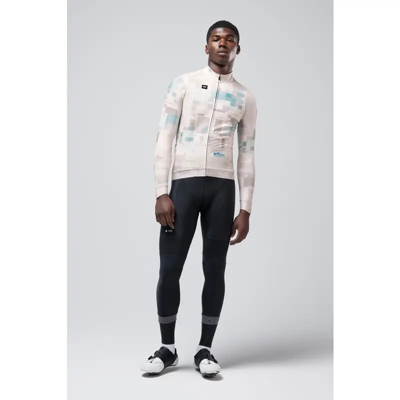 Langarm Hyder Beige Straßen Trikot Größe XXS - image