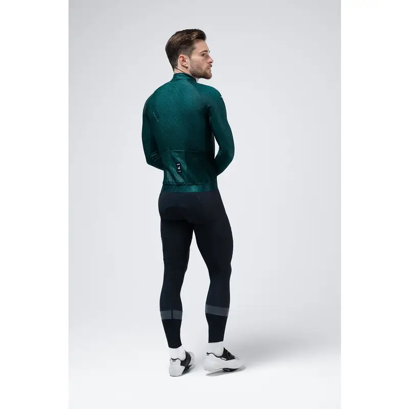 Hyder Grün Langarm Straßen Trikot Größe XXS #1
