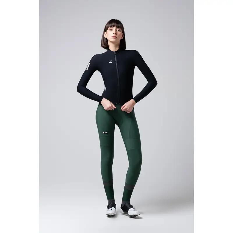 Langarm Pacer Solid 2.0 Radtrikot Damen Schwarz Größe XXS #3