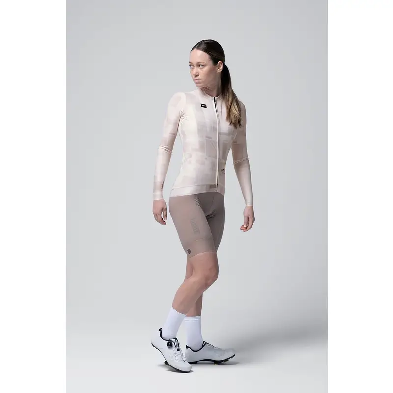 Vanquish Beige Langarm Straßen Trikot Größe XXS #1