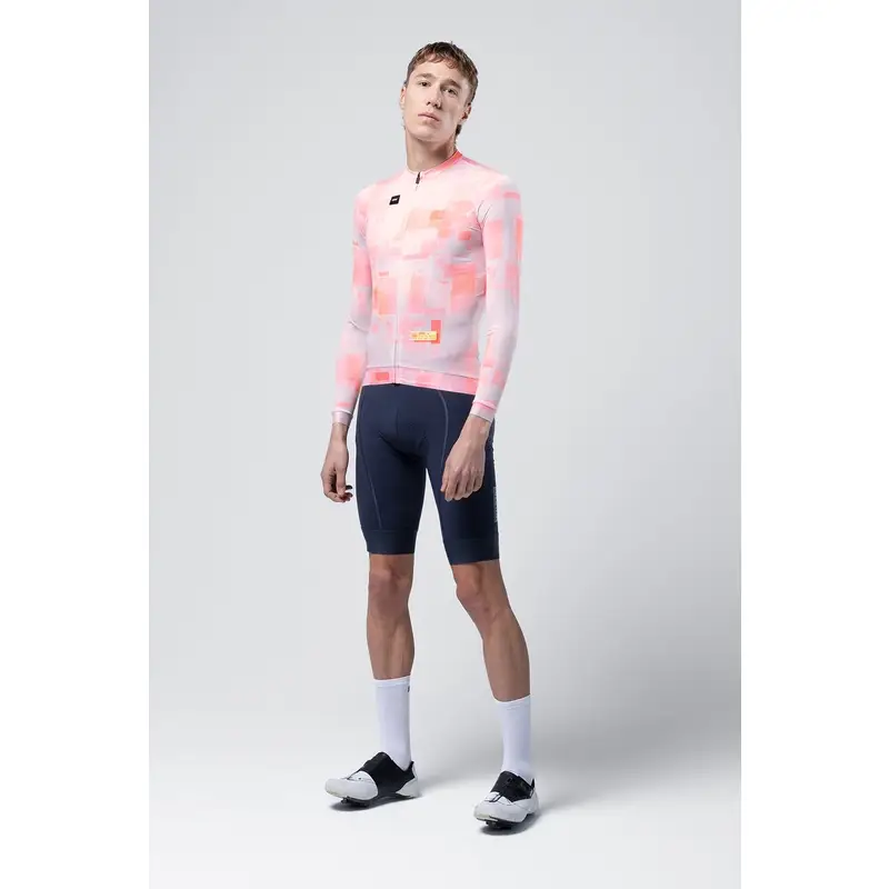 Vanquish Rosa Langarm Straßen Trikot Größe XXS - image