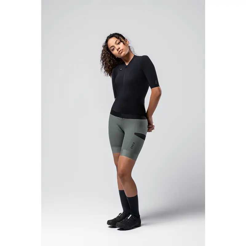 Road Short Sleeve Jersey CX Solid Jasper Size S #1