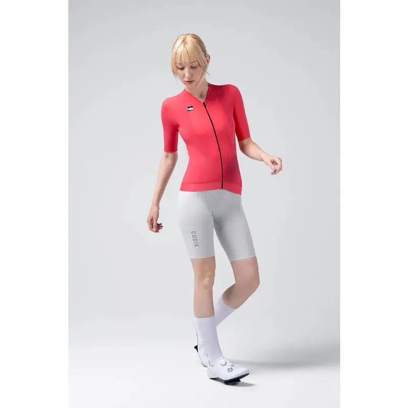 Road Short Sleeve CX Solid Cerise Jersey Size XS #1