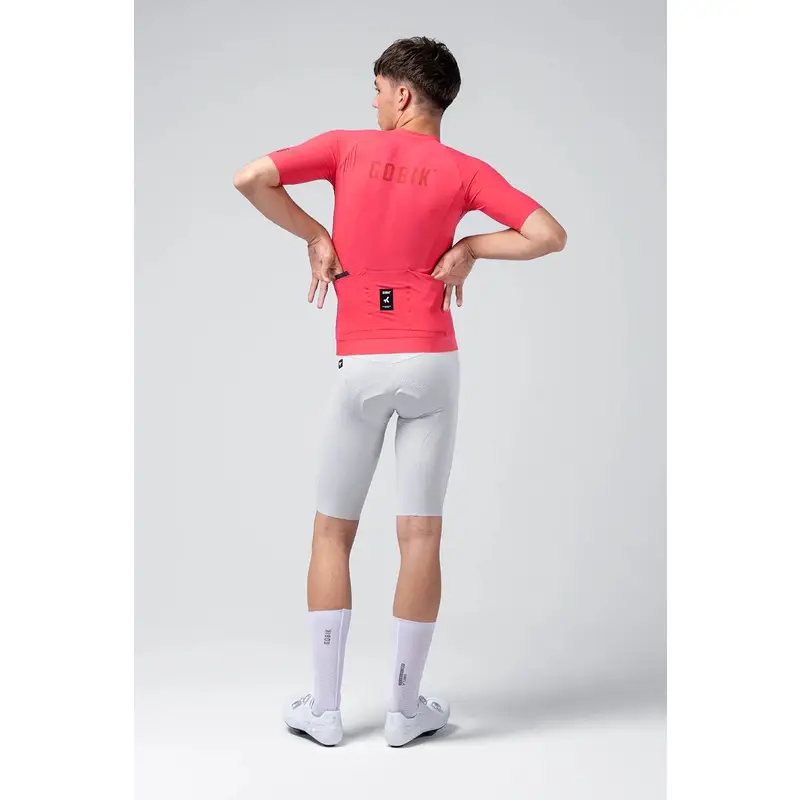 Road Short Sleeve CX Solid Cerise Jersey Size XS #2