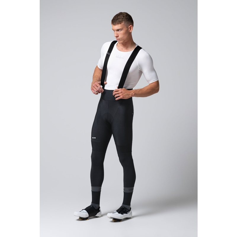 Winter-Bibshort Absolute 7.0 Schwarz Größe XXS