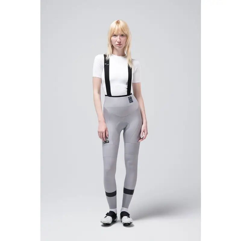 Absolute 7.0 Winter-Bibshorts Damen Grau Größe XXS #2