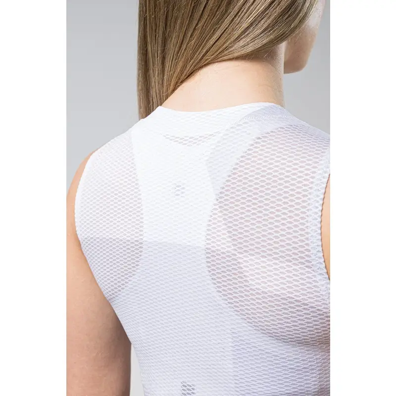 Maglia Intima Second Skin Donna Bianco Taglia XXS #3