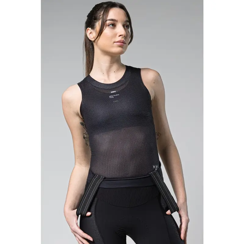 Maglia Intima Second Skin Donna Nero Taglia XXS #1