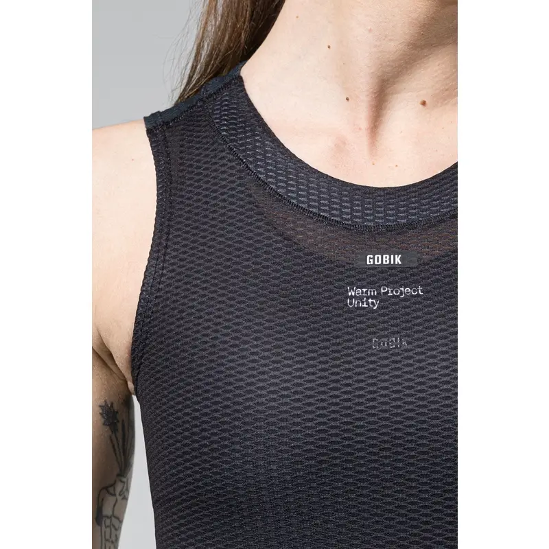 Maglia Intima Second Skin Donna Nero Taglia XXS #2