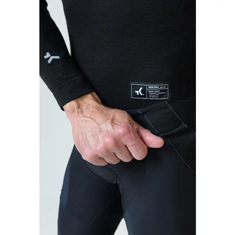 Winter Merino Thermoshirt Schwarz Größe XS/S #3