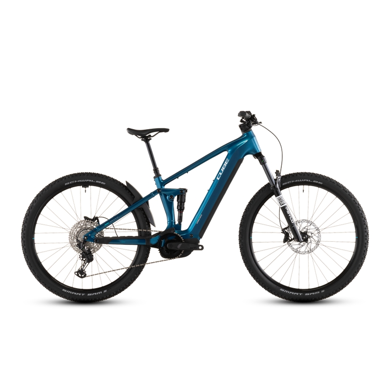 Stereo Hybrid One22 Race 29 '' 12V 120 mm 800wh Bosch para línea CX Electricblue'n’white 2026 Tamaño