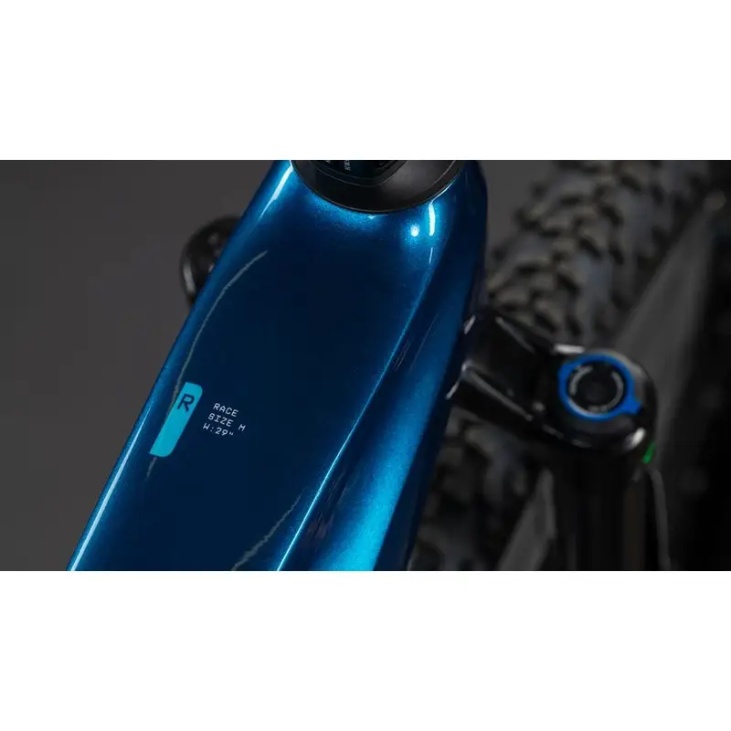 Stereo Hybrid One22 Race 29 '' 12V 120 mm 800wh Bosch para línea CX Electricblue'n’white 2026 Tamaño #1