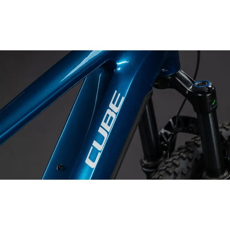 Stereo Hybrid One22 Race 29 '' 12V 120 mm 800wh Bosch para línea CX Electricblue'n’white 2026 Tamaño #3