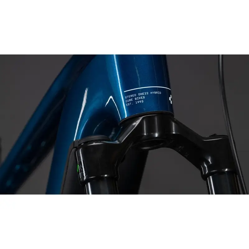 Stereo Hybrid One22 Race 29 '' 12V 120 mm 800wh Bosch para línea CX Electricblue'n’white 2026 Tamaño #6