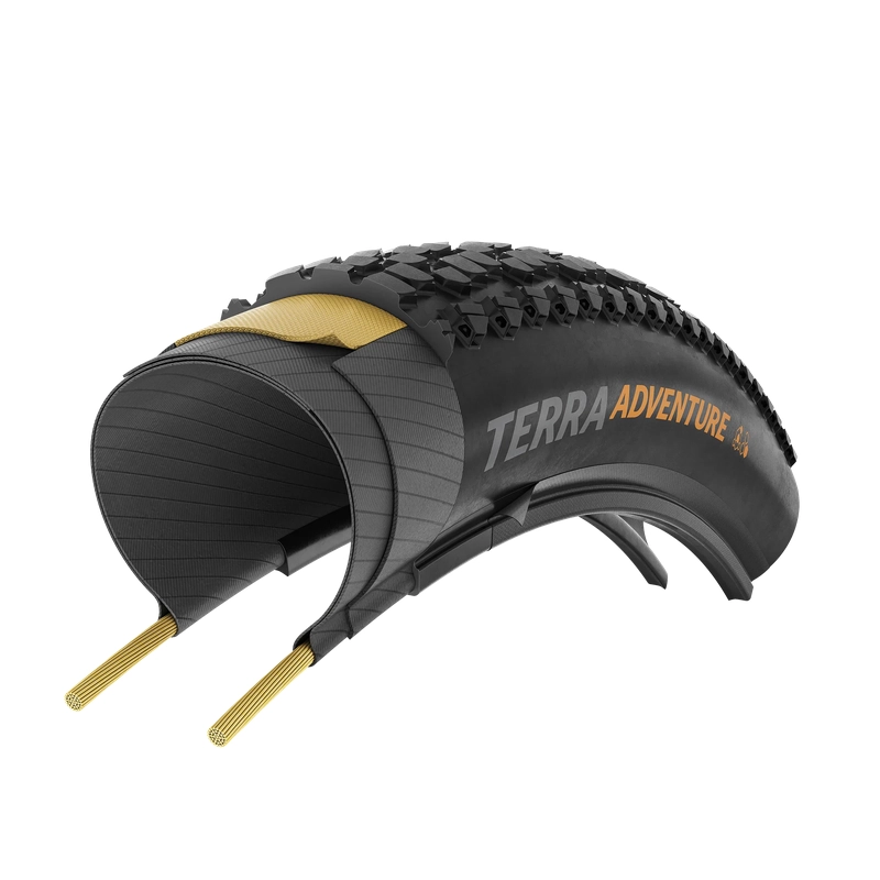 Pneu Terra Adventure 28x1.75'' 45-622 Noir Graphite TLR #1