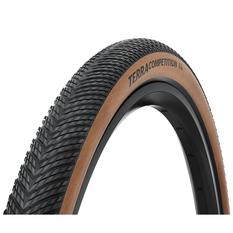 Pneu Terra Competition 28x1.40'' 35-622 Noir Transparent TLR Pliable - image