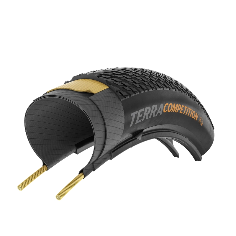 Pneu Terra Competition 28x1.55'' 40-622 Noir TLR Pliable #1
