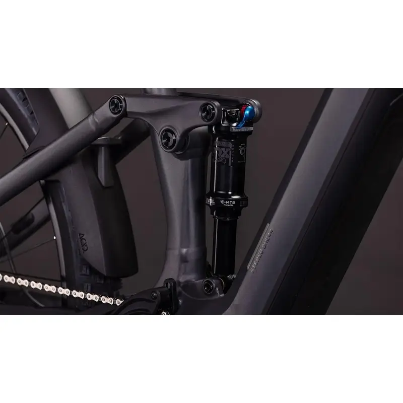 Stereo Hybrid One44 exc 27.5 '' 12V 140 mm 800Wh Bosch incluso Línea CX Irregrey'n’Chrome 2026 Tamañ #4