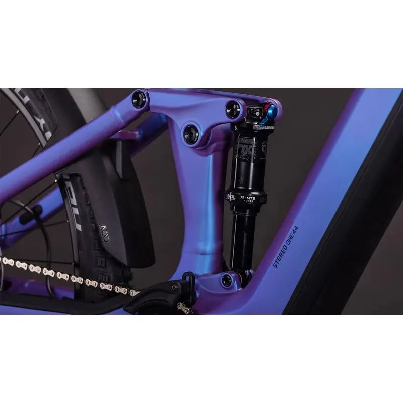 Stereo Hybrid One44 exc 29 '' 12V 140 mm 800Wh Bosch Línea incluso CX Blueiris’n’Black 2026 Tamaño M #5