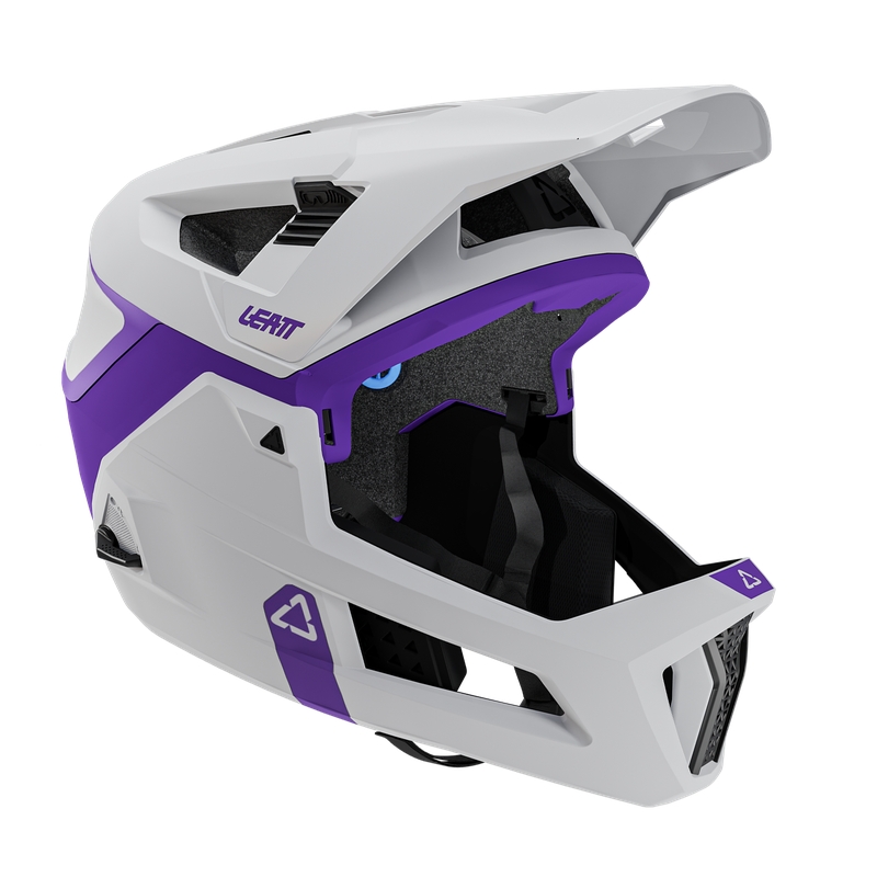 Casco Integrale Enduro 4.0 Mentoniera Removibile Grey Taglia S (51-55cm)